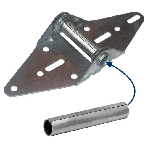 Entretoise pour charnière de porte de garage - SPIROL - en acier galvanisé / manchon