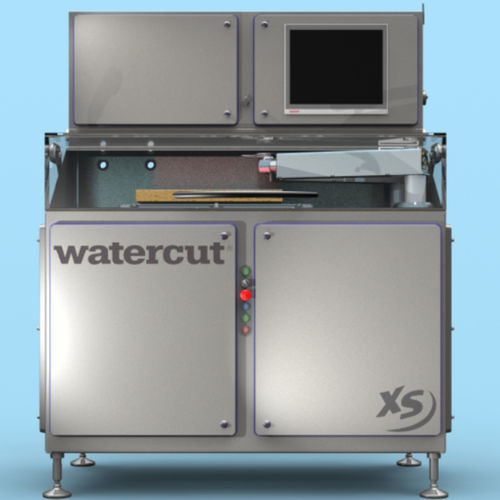 Trancheuse avec découpe au jet d'eau - XS - Watercut - pour produits surgelés / de pâtisseries / pour chocolat