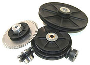 Poulie crantée - Torque Transmission - pour courroie ronde