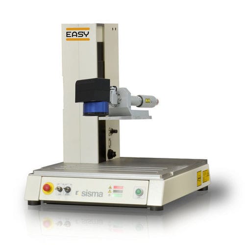 Machine de marquage laser à fibre - EASY Open - SISMA SPA - de paillasse / compacte / pour l'industrie
