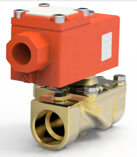 Électrovanne servo-assistée - A168 - ACL S.r.l. - 2 voies / NF / pour eaux chaudes