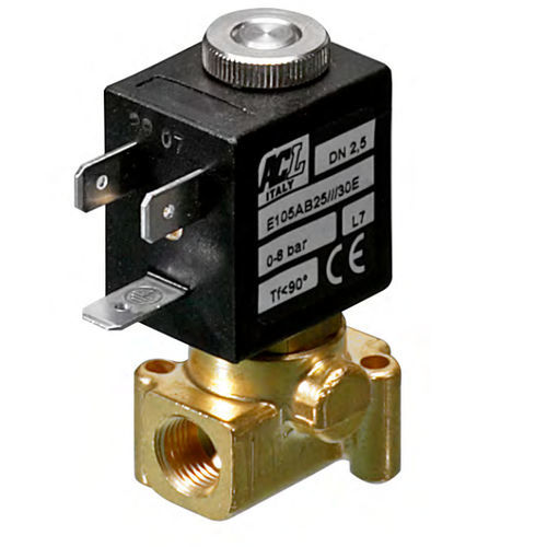 Électrovanne à commande directe - 105 - ACL S.r.l. - 2 voies / normalement fermée / pour eaux chaudes