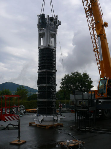 Manche de chargement télescopique - NZOF600DH - HENNLICH s r.o.