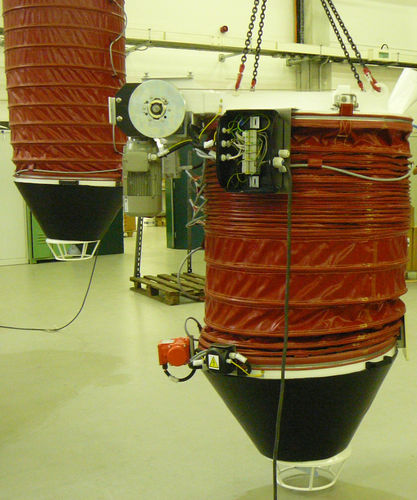 Manche de chargement télescopique - NZU400E - HENNLICH s r.o.