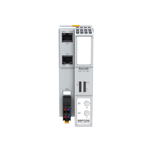 Coupleur électronique - S20-S3-BK+ - Bosch Rexroth - Electric Drives and Controls - de bus de terrain / IP20