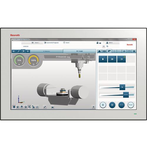 Panel PC LCD - VR4 series - Bosch Rexroth - Electric Drives and Controls - 21.5" / 15.6" / 1366 x 768