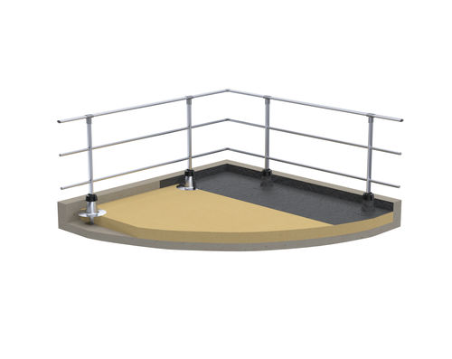 Garde-corps en aluminium - SECURILISSE® GC-TI  - SOMAIN SECURITE