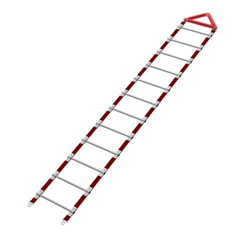 Échelle souple - SECURECHELLE® souple - SOMAIN SECURITE - en aluminium / simple / de toiture