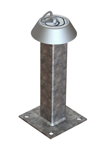Potelet en acier - SECURIFIX®  h400 - SOMAIN SECURITE
