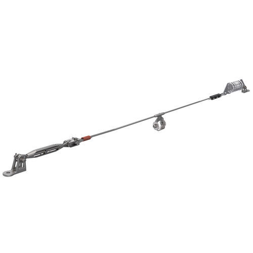Ligne de vie horizontale - SECURIFIL® automatique - SOMAIN SECURITE - en inox / antichute / pour le travail en hauteur