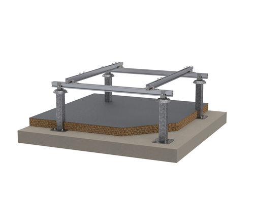 Support au sol - SECURICLIM® - SOMAIN SECURITE - pour climatiseur / en aluminium / en acier