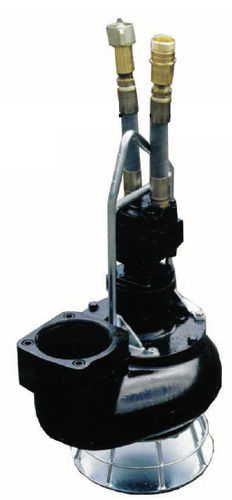 Pompe à rotor - S6TC - Hydra-Tech Pumps - pour eaux usées / à moteur hydraulique / immergée