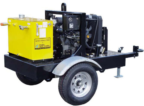 Groupe hydraulique à moteur diesel - HT25DYS - Hydra-Tech Pumps - pour engins mobiles / pour moteur / sur roues