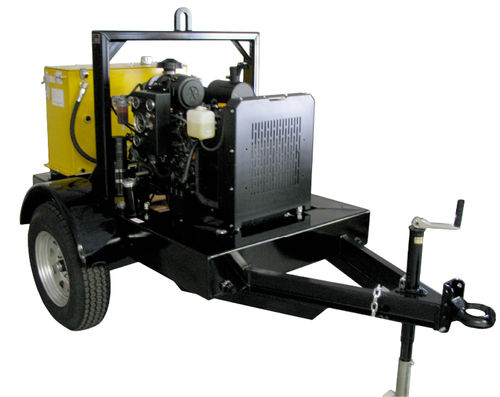 Groupe hydraulique à moteur diesel - HT50DYS - Hydra-Tech Pumps - pour engins mobiles / sur roues