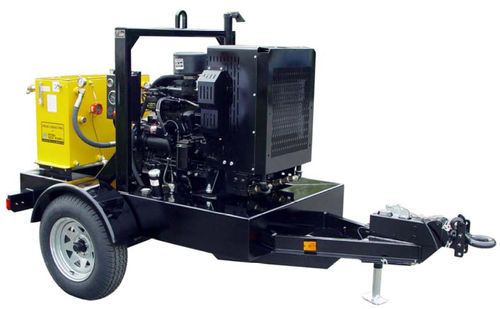 Groupe hydraulique à moteur diesel - HT60DJV - Hydra-Tech Pumps - pour engins mobiles / pour chantier de construction / pour outils
