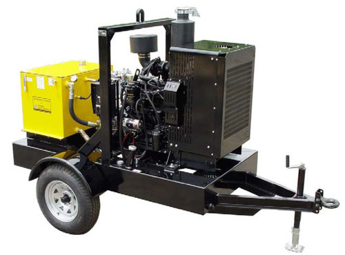 Groupe hydraulique à moteur diesel - HT100DJV - Hydra-Tech Pumps - pour engins mobiles / sur roues