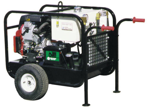 Groupe hydraulique à moteur essence - HT20G - Hydra-Tech Pumps - sur roues / pompe à piston / avec pompe à engrenages