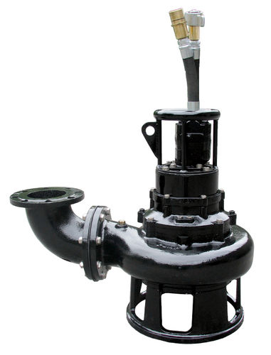 Pompe centrifuge - S6SHR - Hydra-Tech Pumps - pour eaux usées / à commande hydraulique / immergée