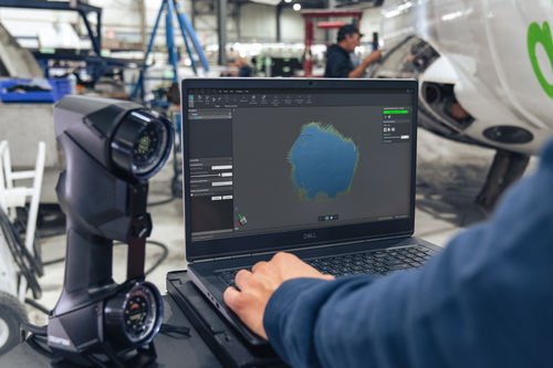 Logiciel pour inspection de surface - Creaform - de visualisation / pour CND / pour l'industrie pétrolière et gazière