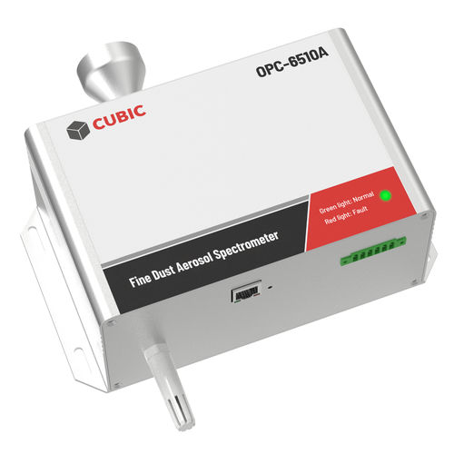 Compteur de particules aériennes d'air - OPC-6510A - Cubic Sensor and Instrument Co.,Ltd - à laser / pour HVAC / pour produits pharmaceutiques
