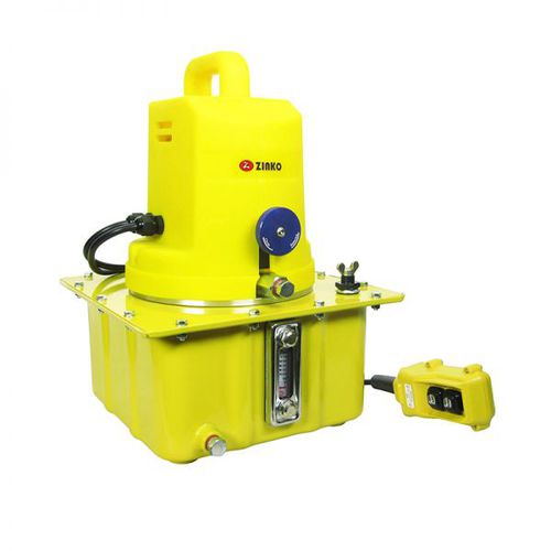 Pompe hydraulique à moteur électrique - ZPE-37SR-1L - Zinko Hydraulic Jack - de manutention / pour applications industrielles / pour fuel