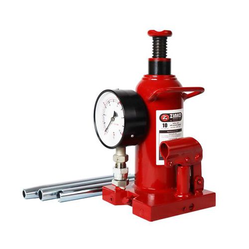 Cric bouteille - ZNP-10P - Zinko Hydraulic Jack - hydraulique / 10 tonnes / automobile