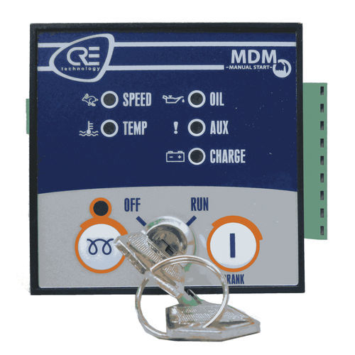Contrôleur de groupe électrogène à démarrage manuel à clé - MDM - CRE TECHNOLOGY - manuel