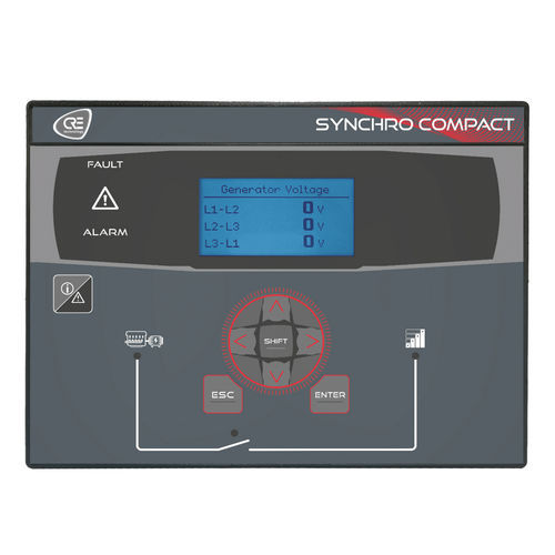 Régulateur de synchronisation pour groupe électrogène - SYNCHRO COMPACT - CRE TECHNOLOGY - centrale hydroélectrique / automatique