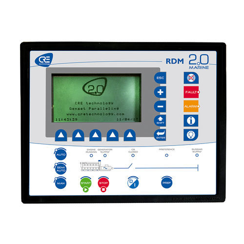 IHM de contrôle - RDM 2.0 MARINE - CRE TECHNOLOGY - avec clavier / encastrable / LCD