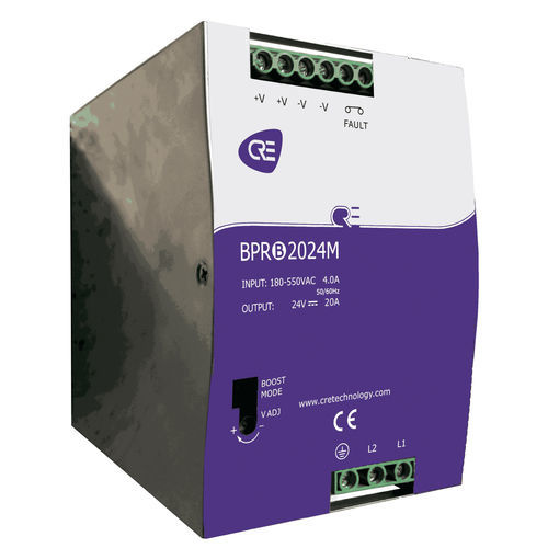 Chargeur de batterie pour groupe électrogène - BPRB2024M - CRE TECHNOLOGY - pour motopompe / sur rail-DIN / plomb
