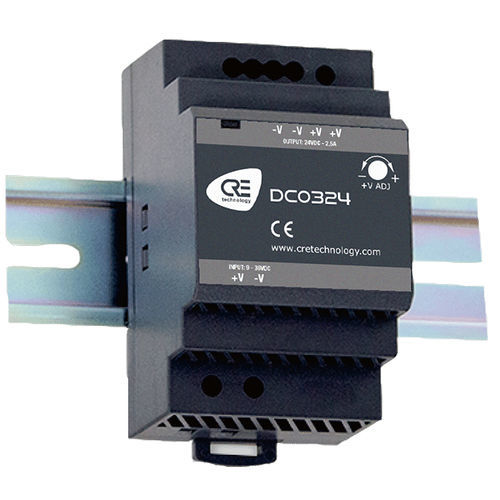 Convertisseur DC/DC sur rail DIN - DC0324 - CRE TECHNOLOGY - industriel / ajustable / sortie de tension