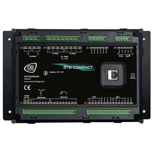 Contrôleur de groupe électrogène automatique - BTB COMPACT CORE - CRE TECHNOLOGY - parallèle / de synchronisation / à montage arrière