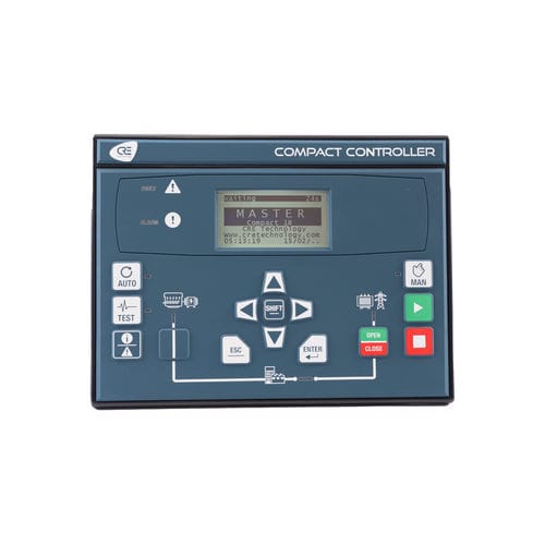 Contrôleur de groupe électrogène automatique - MASTER COMPACT 1B - CRE TECHNOLOGY - parallèle / de synchronisation / de contrôle automatique du secteur