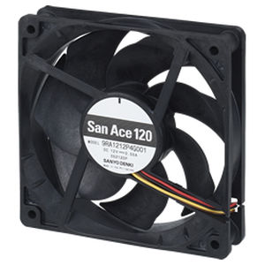 Ventilateur pour l'électronique axial - 9RA12 Series - SANYO DENKI America - de refroidissement / 24 Vcc / 12 Vcc