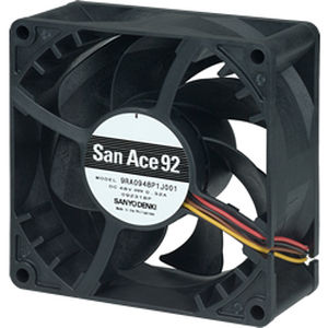 Ventilateur pour PC axial - 9RA09 series - SANYO DENKI America - de refroidissement / 48 Vcc / 12 Vcc