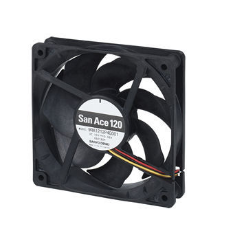 Ventilateur pour l'électronique axial - 9RA1212A4001 - SANYO DENKI America - de refroidissement / 12 Vcc / en plastique