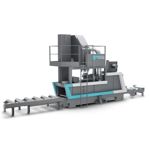 Grenailleuse à convoyeur à rouleaux - 604 - KALTENBACH - à 4 turbines / pour profilés / pour tubes