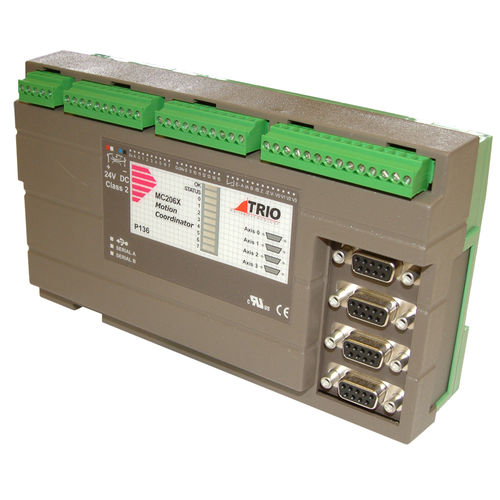 Contrôleur de mouvement multiaxe - MC206X - Trio Motion Technology - servomoteur / avancé / compact