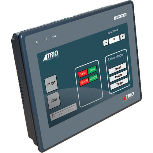 Terminal HMI à écran tactile - UNIPLAY series - Trio Motion Technology - embarqué / Ethernet / d'affichage