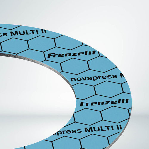 Feuille de joint en graphite - novapress® MULTI II - Frenzelit - en maille d'acier inox / pour l'industrie / huile