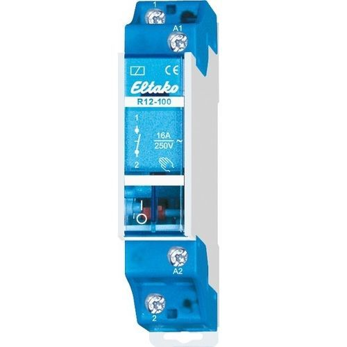 Relais de contrôle de tension - R12-100-230V - Eltako Electronics - 1NO / AC / sur rail DIN