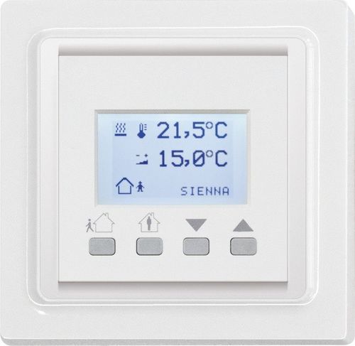 Contrôleur de température numérique - PL-SAMTEMP - Eltako Electronics - de chauffage / de refroidissement / à montage affleurant