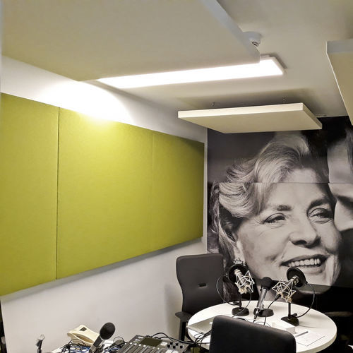 Panneau sandwich âme en fibres synthétiques - ACUSTIART DIGITAL - Acústica Integral - Soundproofing - face en aluminium / pour faux-plafond / pour plafond