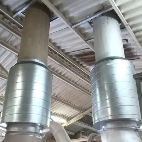 Silencieux pour ventilation - SNC - Acústica Integral - Soundproofing - pour gaine d'aération / tubulaire / circulaire