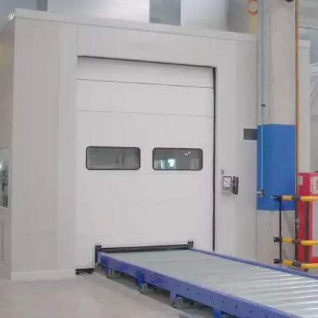 Porte à enroulement - RS-HA - 31, 44 dB - Acústica Integral - Soundproofing - industrielle / de hangar / acoustique