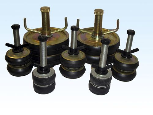 Obturateur pour canalisations - PipeStoppers - en acier / double
