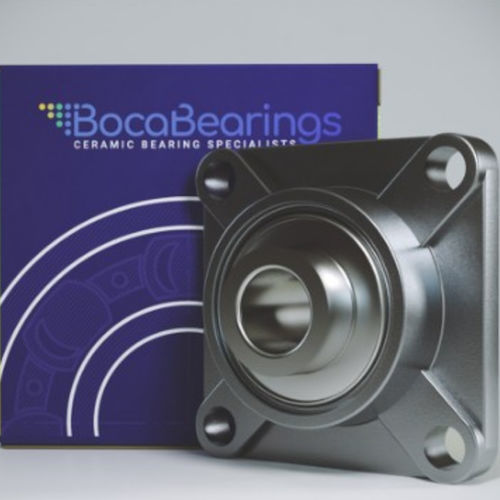 Palier à bride - S-UCF series - Boca Bearing Company - à roulement à billes / en acier inoxydable
