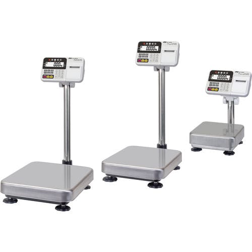 Balance multifonction - HV/W-C & HV/W-CP series - A&D COMPANY, LIMITED - à plate-forme / avec afficheur LCD / en acier inoxydable