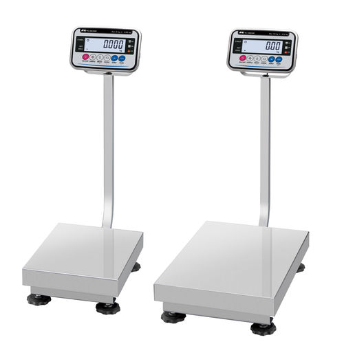 Balance à plate-forme - FG-CWP Series - A&D COMPANY, LIMITED - USB / en acier inoxydable / étanche