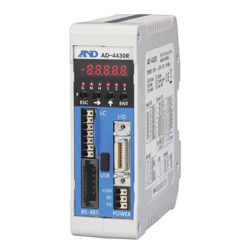 Indicateur de pesage affichage à LED - AD-4430R - A&D COMPANY, LIMITED - sur rail DIN / résistant aux vibrations / USB